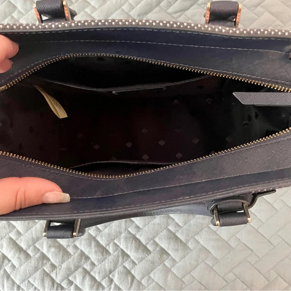 Kate Spade boardwalk stripe satchel - Picture 4 of 11